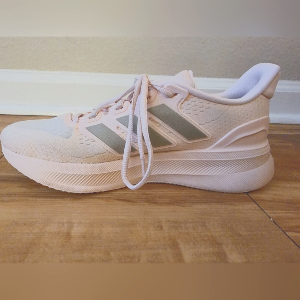Adidas Women's size 9 Light Pink and Gray Sneakers